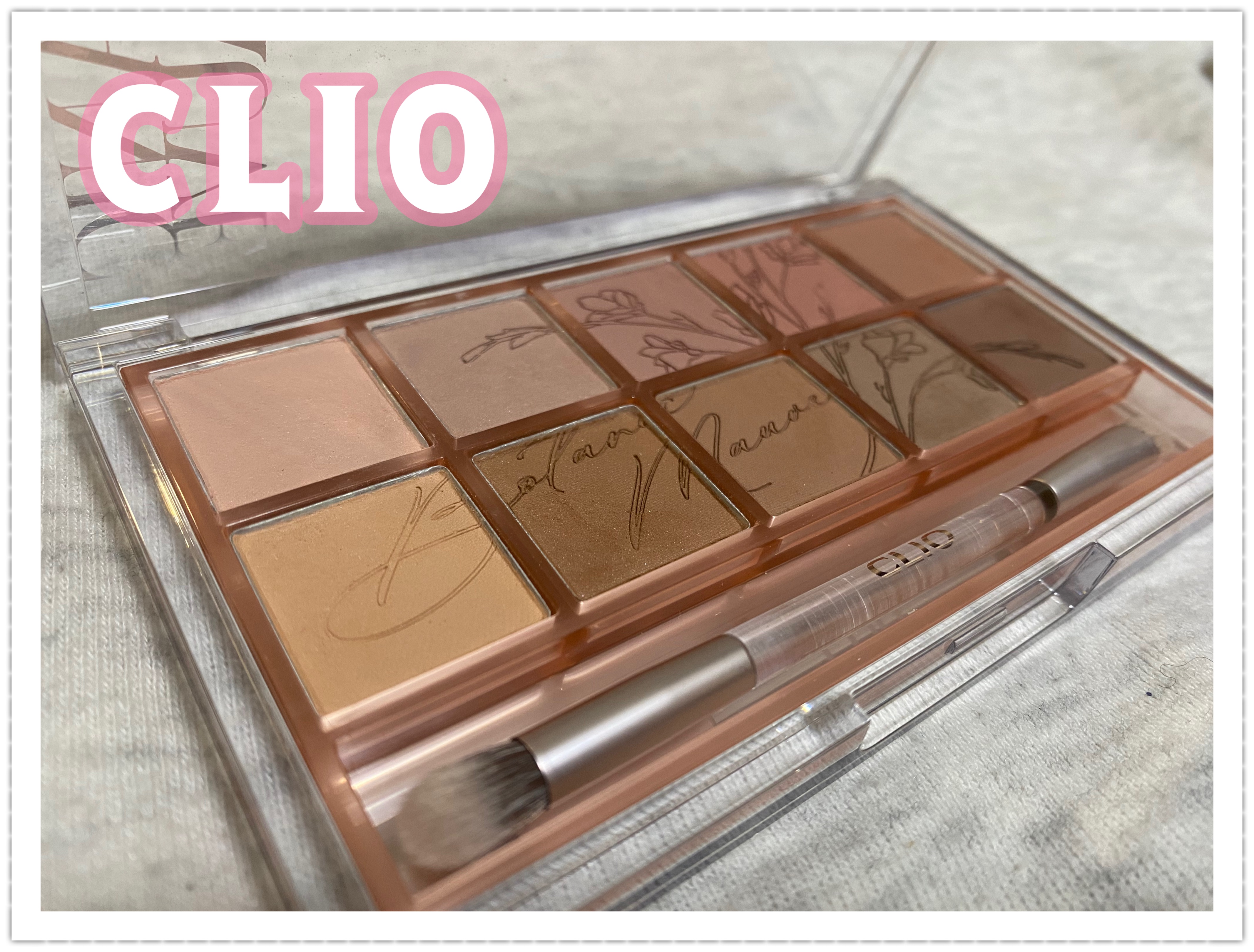 プロ アイ パレット/CLIO/アイシャドウパレットを使ったクチコミ（1枚目）