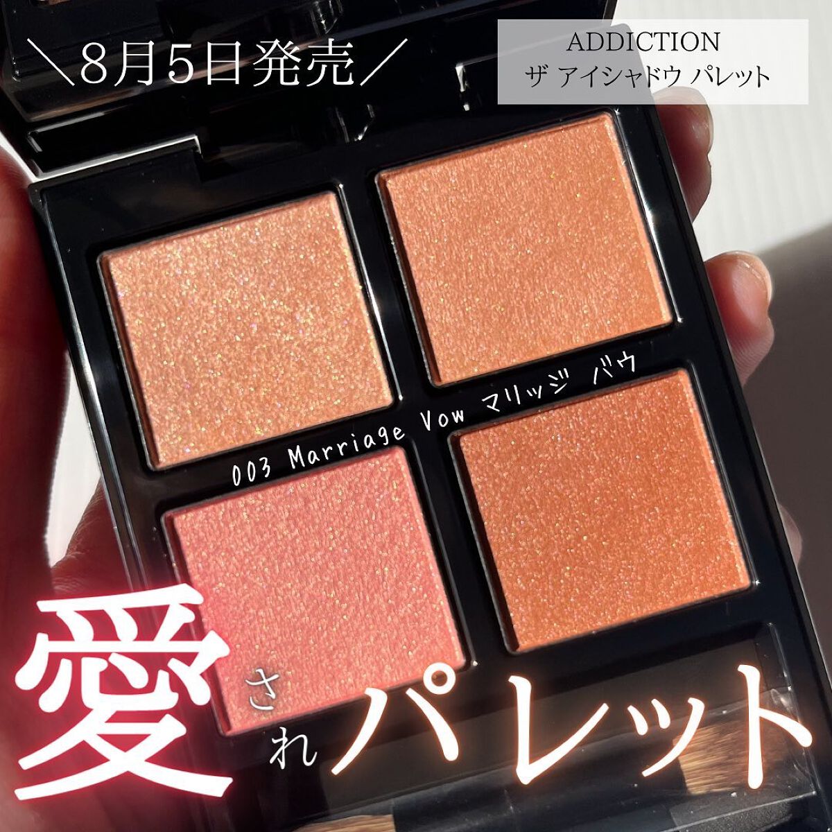 アディクション ザ アイシャドウ パレット/ADDICTION/アイシャドウパレットを使ったクチコミ(1枚目)