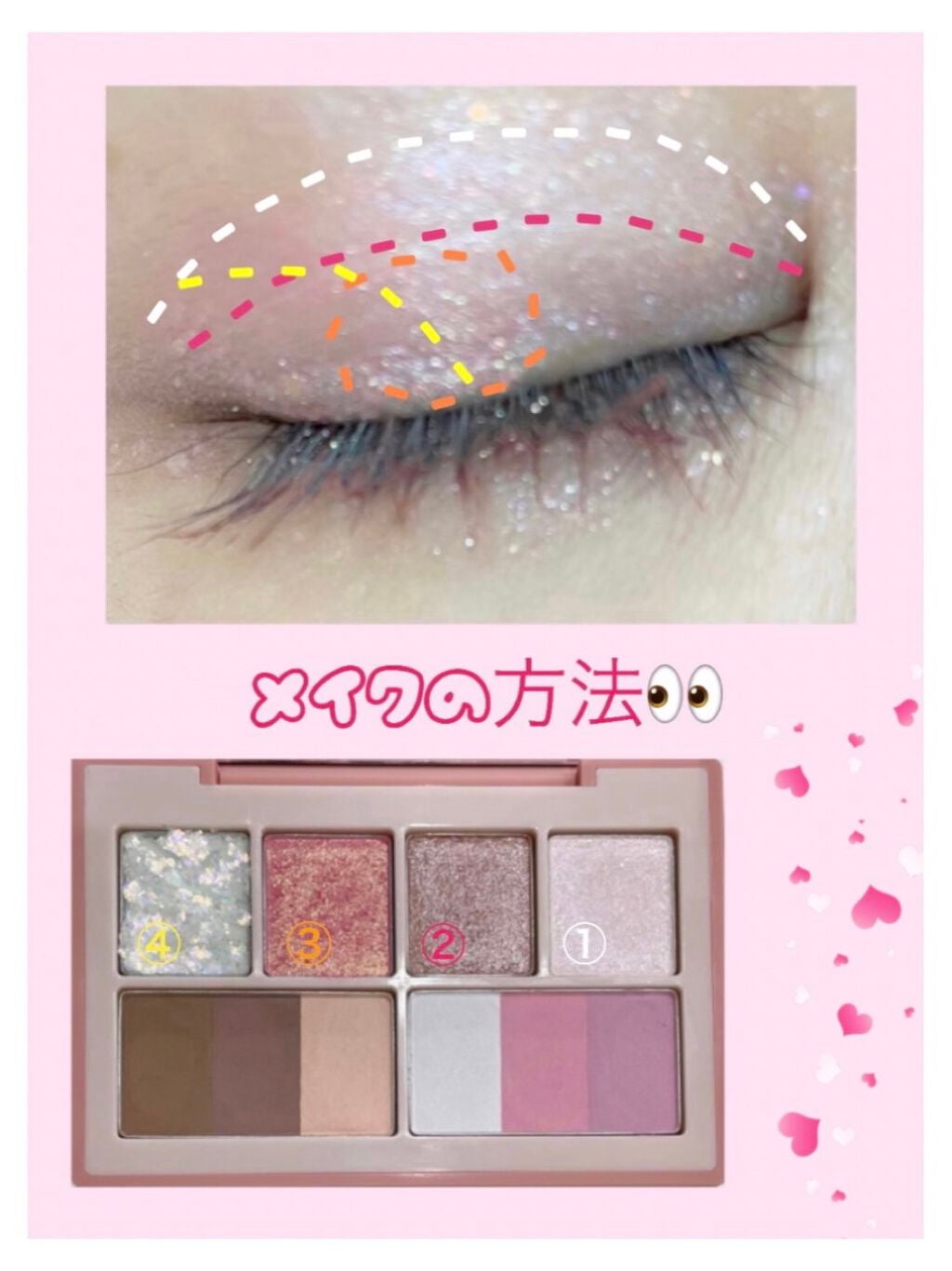 ラグトーマス・キット/RICAFROSH/アイシャドウパレットを使ったクチコミ(3枚目)