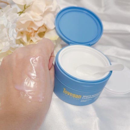 カラーフードシリーズホワイトホールサムクレンジングバーム/Tovegan/クレンジングバームを使ったクチコミ(5枚目)