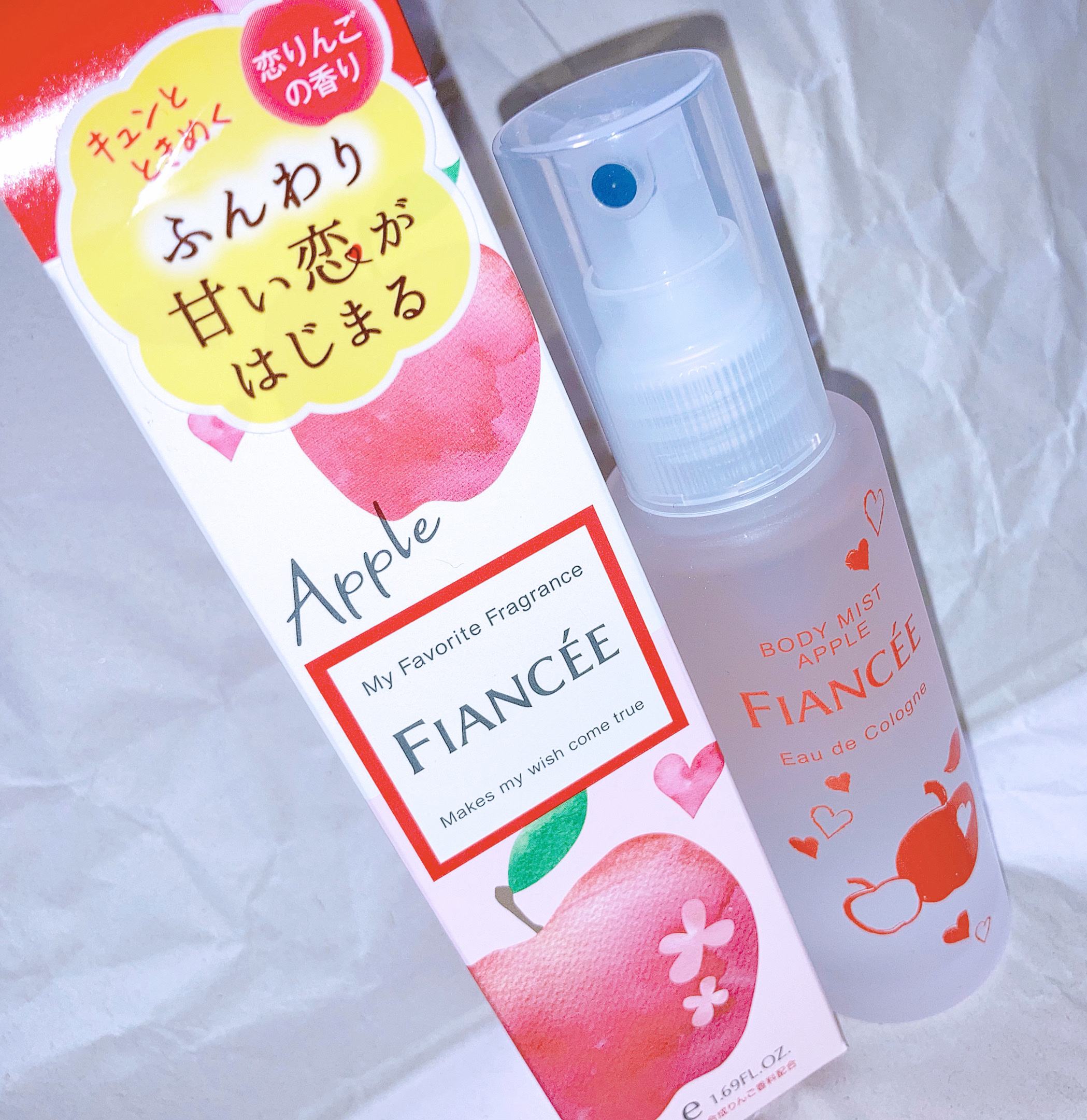 ボディミスト 恋りんごの香り/フィアンセ/香水(レディース)を使ったクチコミ（1枚目）