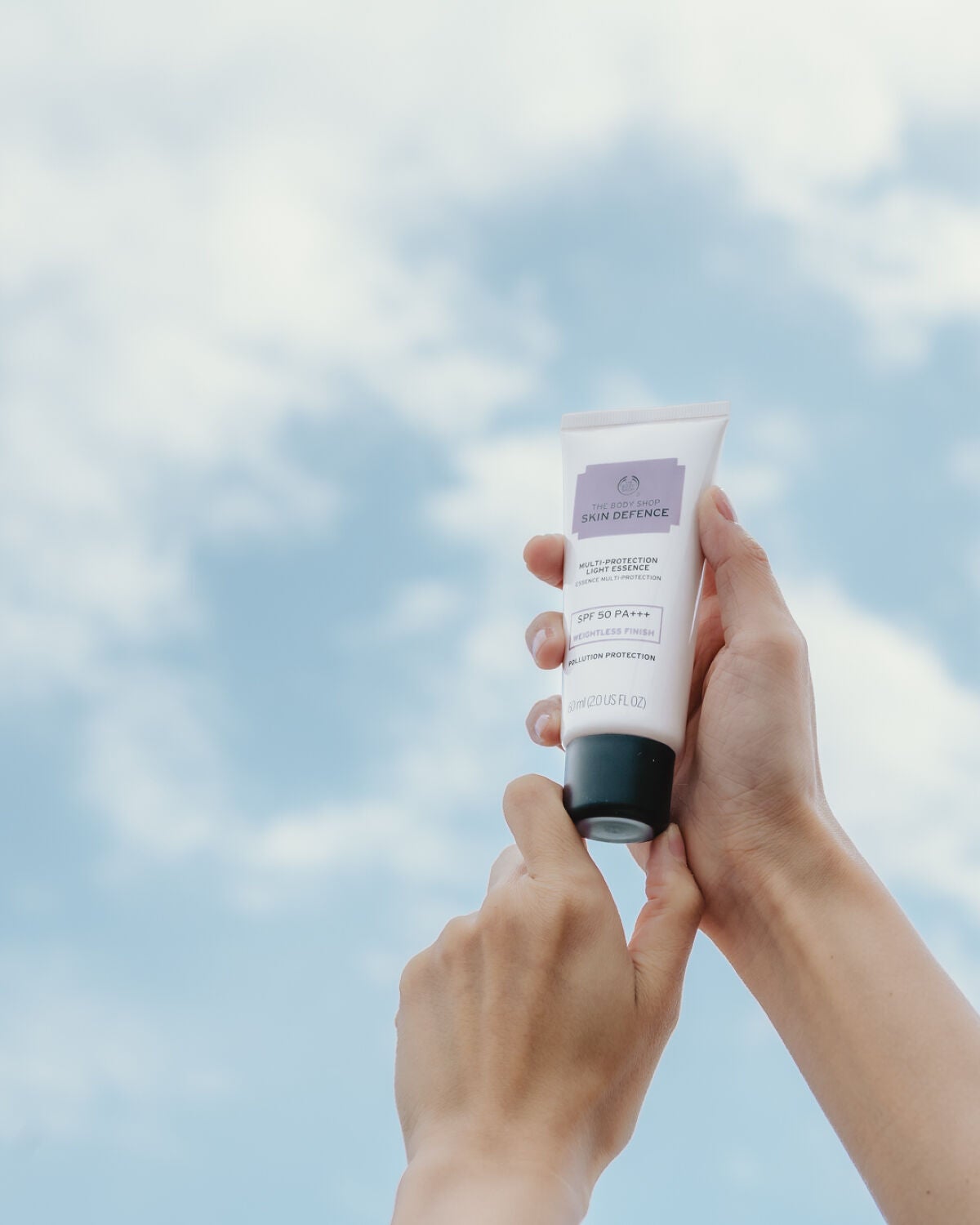 スキンディフェンス プロテクションローション SPF50+ PA++++/THE BODY SHOP/日焼け止めローションを使ったクチコミ(1枚目)