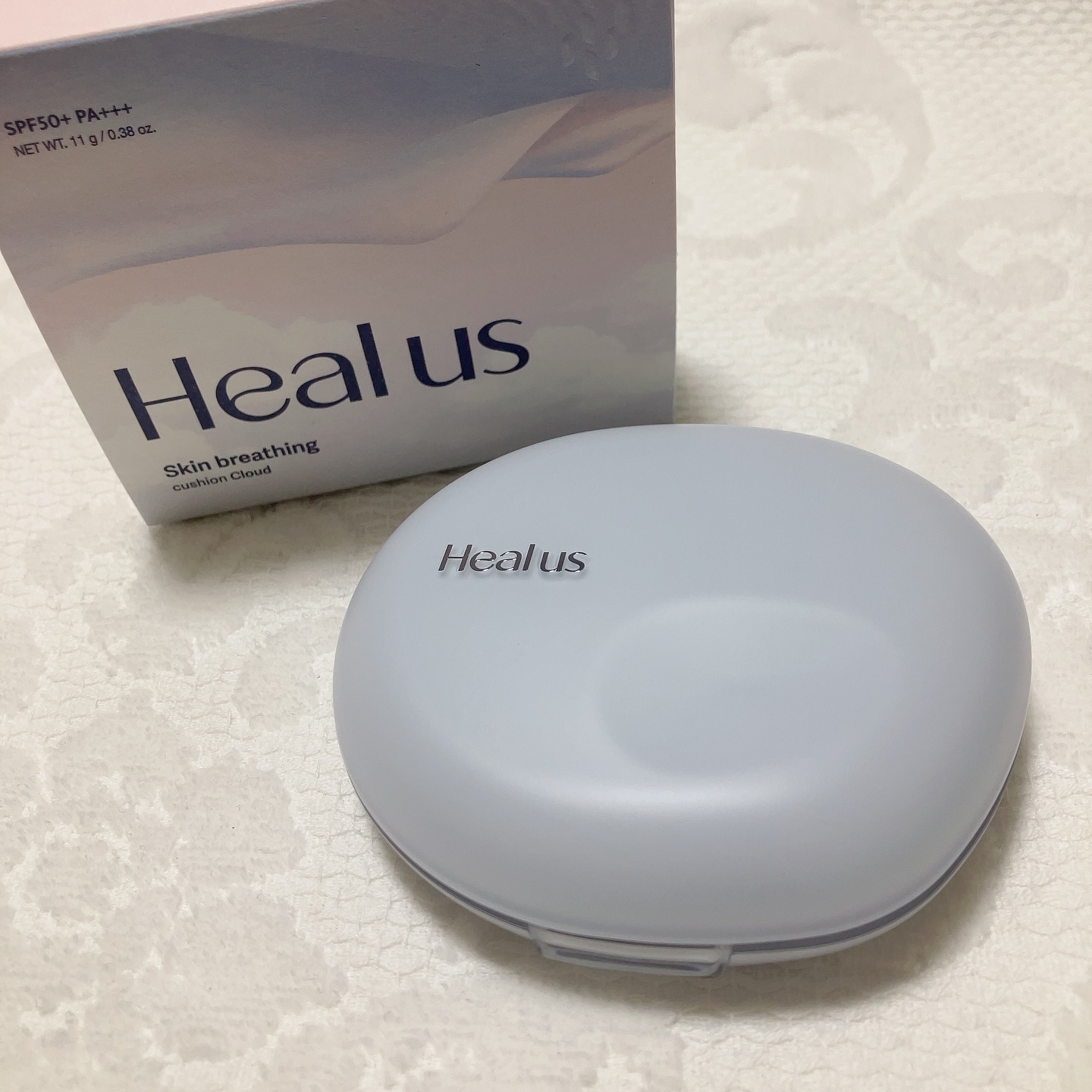 Skin breathing cushion Cloud/Healus/クッションファンデーションを使ったクチコミ（2枚目）
