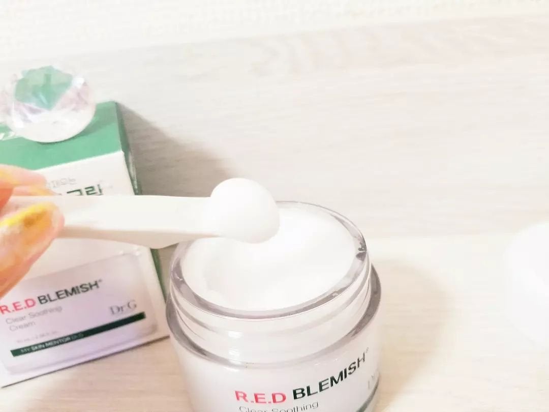 レッドブレミッシュ クリアスージングクリーム/Dr.G/フェイスクリームを使ったクチコミ(5枚目)