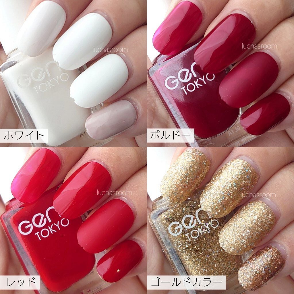 gene TOKYO ネイル/DAISO/マニキュアを使ったクチコミ(5枚目)