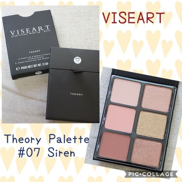 Theory Palette 07/VISEART/アイシャドウパレットを使ったクチコミ（1枚目）