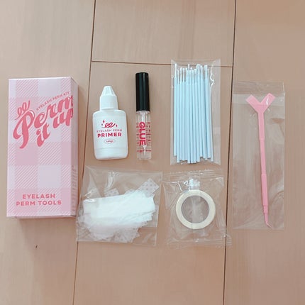 パーマイットアップアイラッシュパーマキット/Loingz/その他キットセットを使ったクチコミ(2枚目)