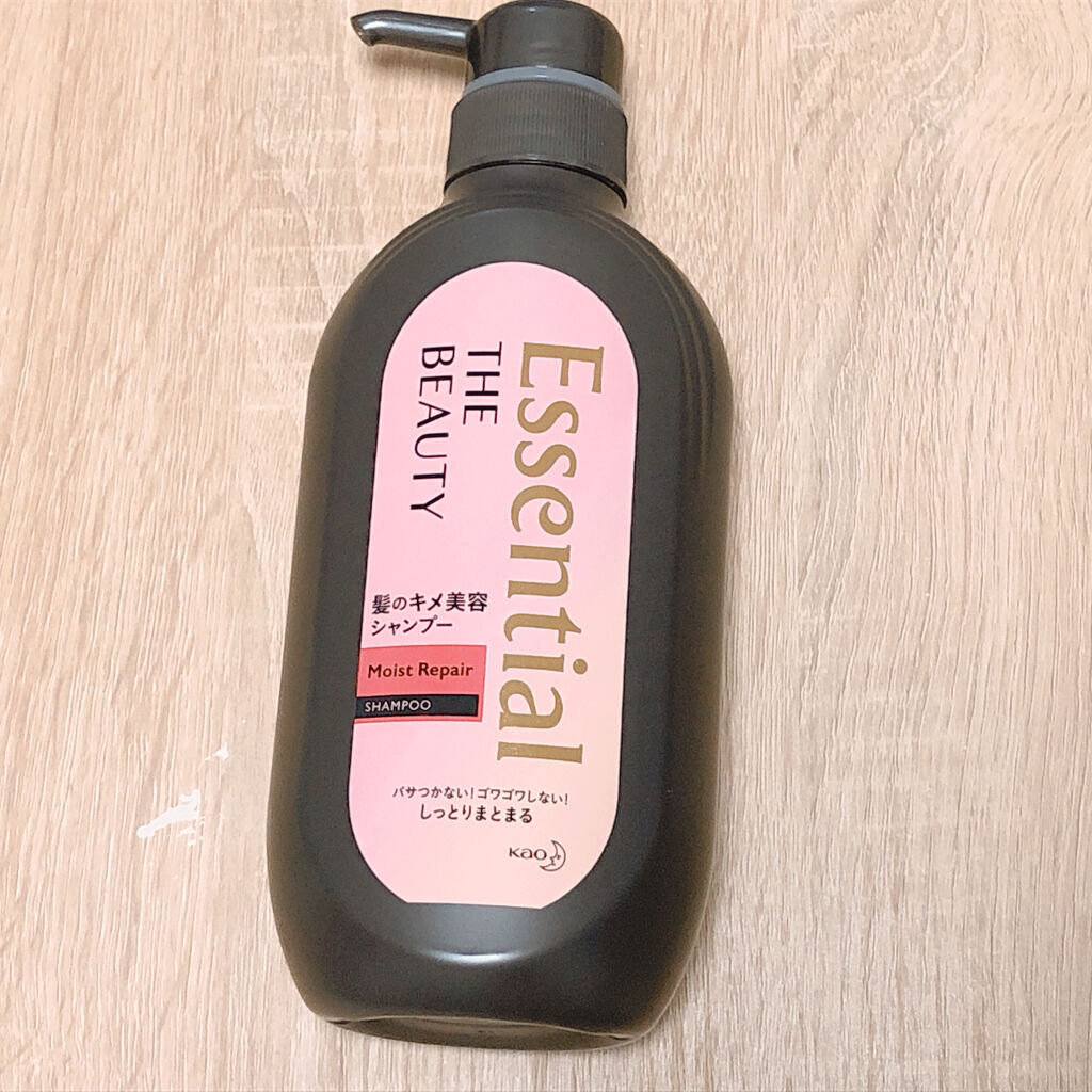 THE BEAUTY 髪のキメ美容シャンプー／コンディショナー＜モイストリペア＞	 シャンプー/エッセンシャル/市販シャンプーを使ったクチコミ（1枚目）