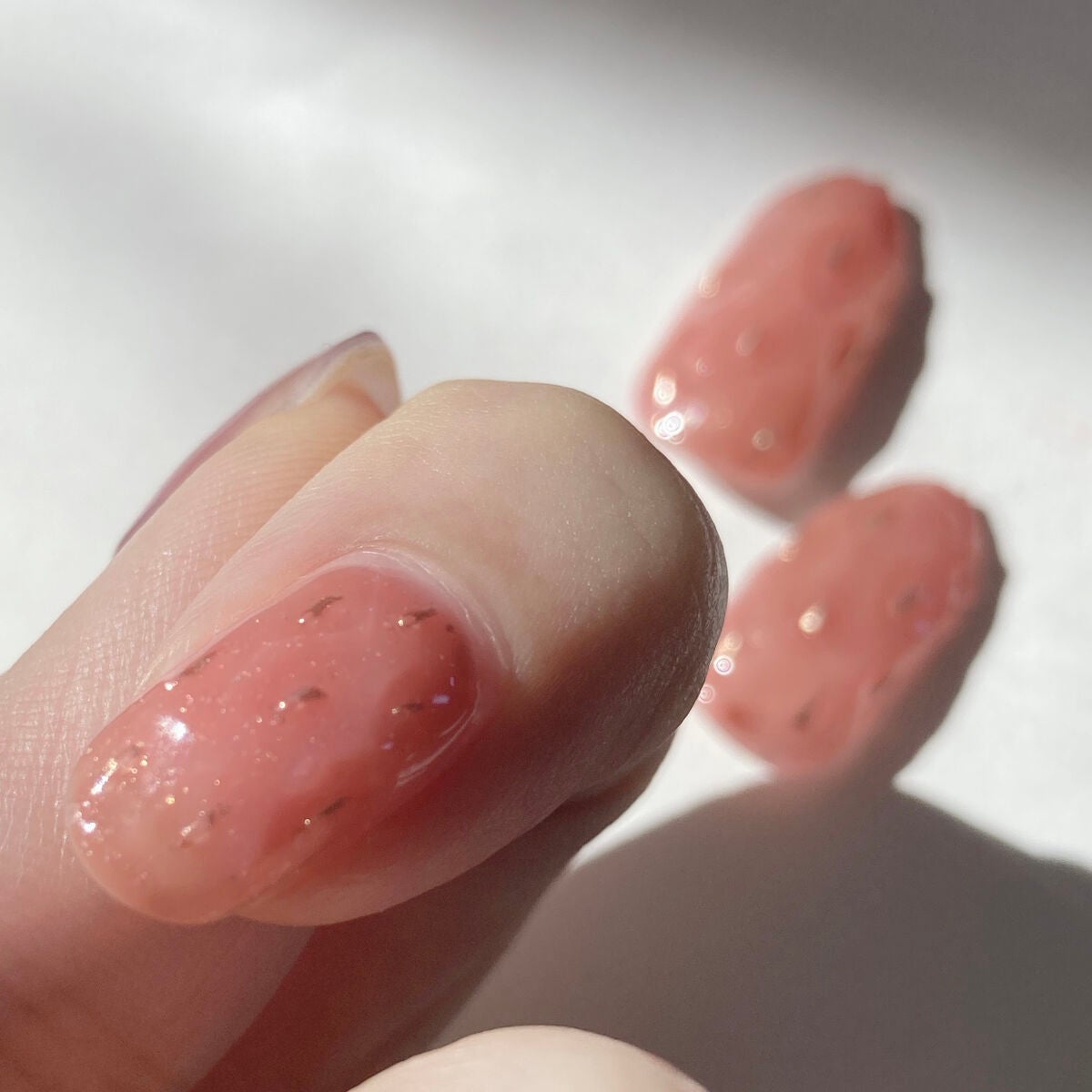 ジェルネイル(ライト対応)/セリア/ジェルネイルを使ったクチコミ(10枚目)