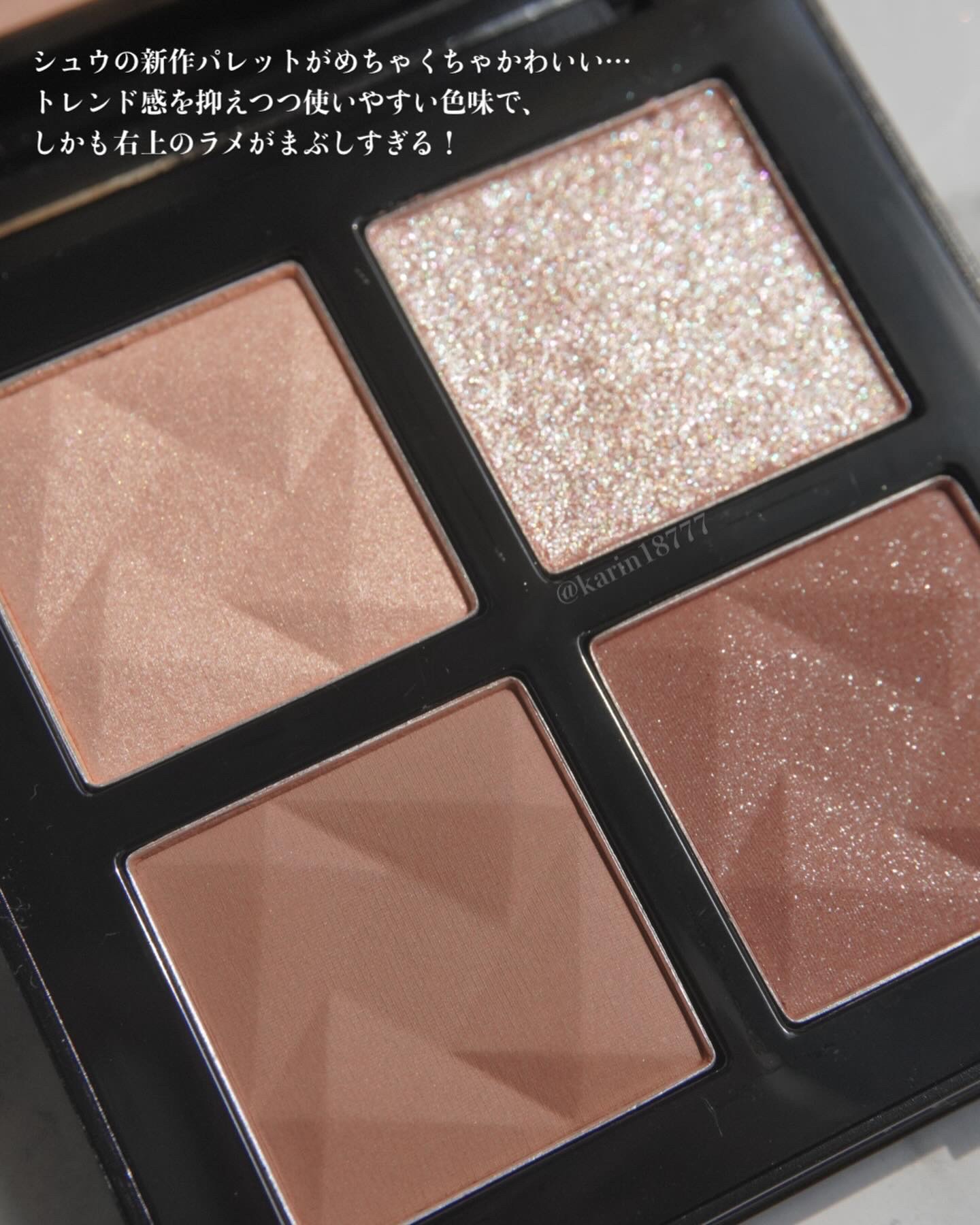 アイスカルプト/shu uemura/アイシャドウパレットを使ったクチコミ（2枚目）