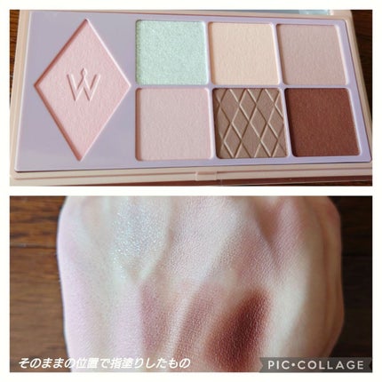 ウォンジョンヨ W デイリームードアップパレット /Wonjungyo/アイシャドウパレットを使ったクチコミ(3枚目)