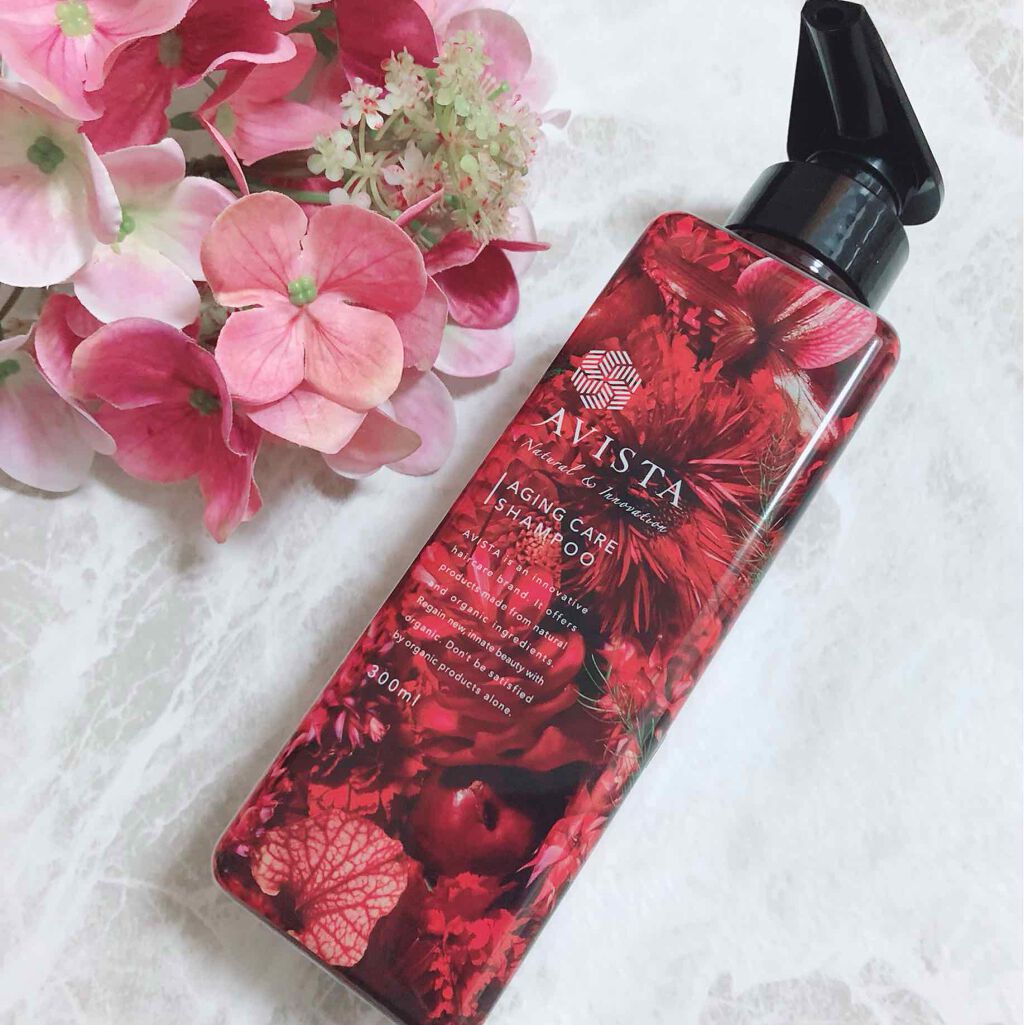 アビスタ エイジングケアシャンプー／コンディショナー シャンプー 300ml/AVISTA/市販シャンプーを使ったクチコミ（1枚目）