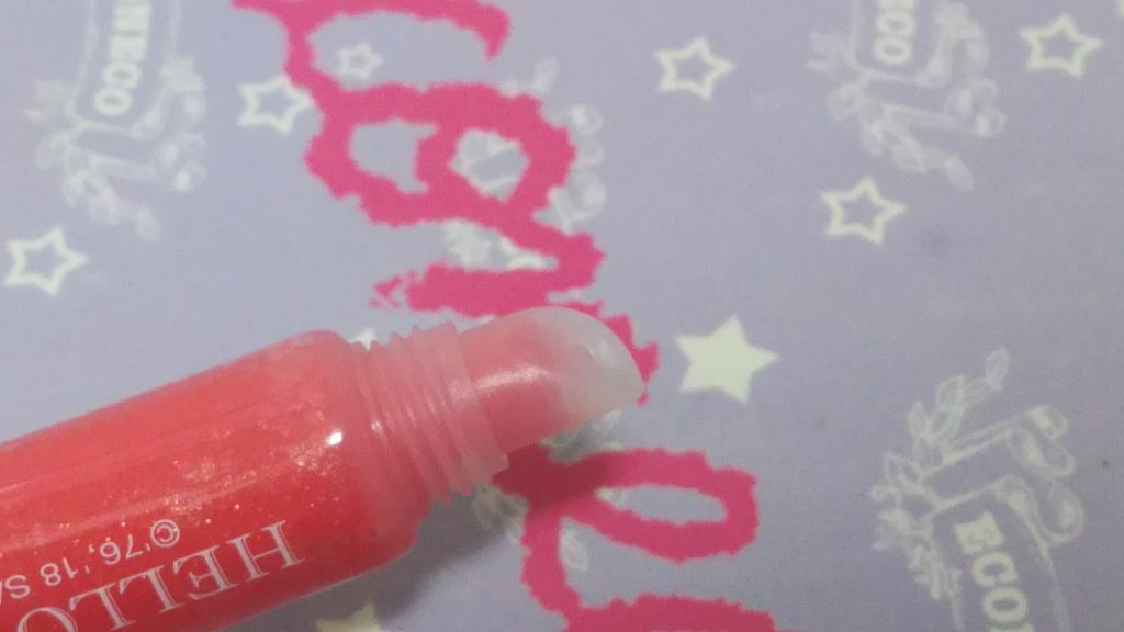 Blooming Kitty リップグロス/DAISO/リップグロスを使ったクチコミ(2枚目)