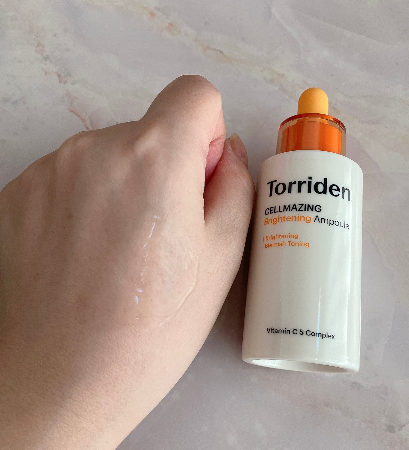 ã»ã«ã¡ã€ãžã³ã° ãã¿C ãã©ã€ããã³ã°ã¢ã³ãã«/Torriden/çŸå®¹æ¶²ã䜿ã£ãã¯ãã³ãïŒ3æç®ïŒ