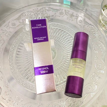 ミシャ タイムレボリューション レチ500ショット美容液/MISSHA/美容液を使ったクチコミ(9枚目)