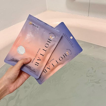HOT TAB NATURAL ZEN SHOWER/HOT TAB/炭酸系入浴剤を使ったクチコミ(5枚目)