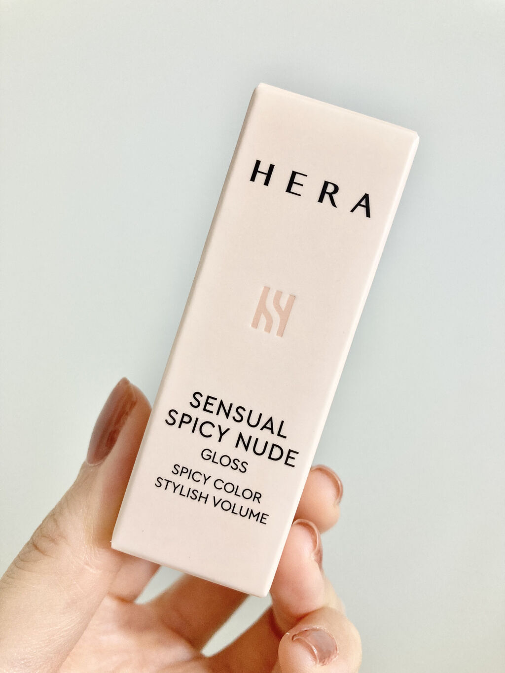 センシュアルスパイシーヌードグロス/HERA/リップグロスを使ったクチコミ（2枚目）