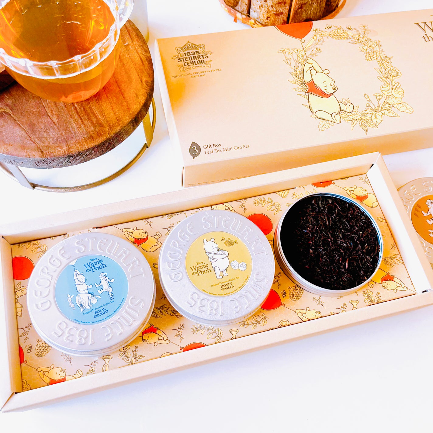 きい/フォロバ on LIPS 「プーさん紅茶でで簡単カフェ気分🍽️見た目が可愛いだけじゃなくフ..」(3枚目)