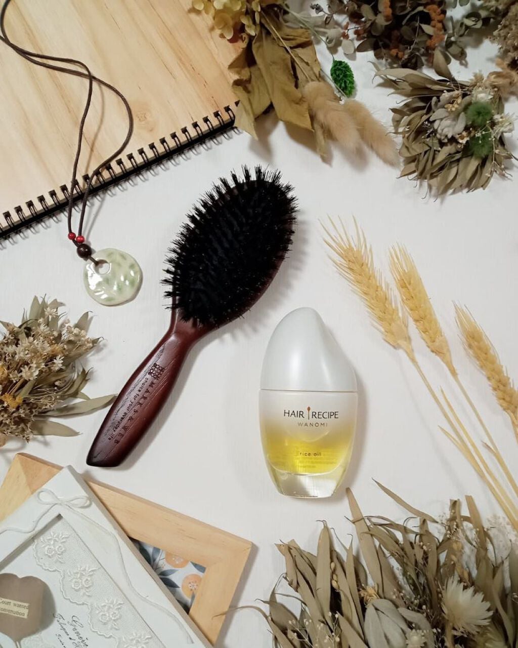 さらとろライスオイル(洗い流さないトリートメント)/WANOMI/ヘアオイルを使ったクチコミ(1枚目)