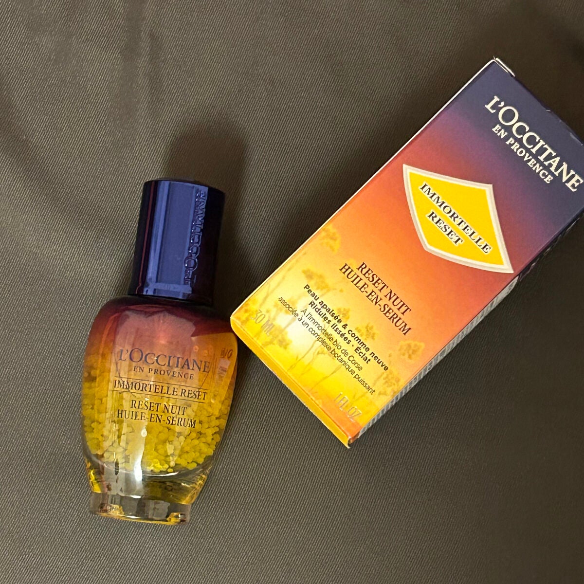 イモーテル オーバーナイトリセットセラム/L'OCCITANE/美容液を使ったクチコミ(1枚目)