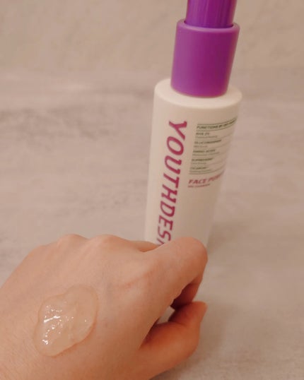 フェースピュリファイアジェルクレンザー/YOUTHDESK/クレンジングジェルを使ったクチコミ(2枚目)