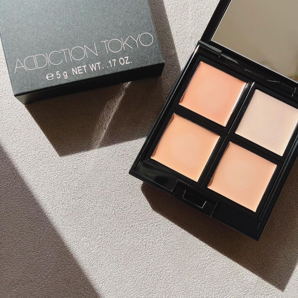 スキンリフレクト フレッシュ コンシーラー/ADDICTION/パレットコンシーラーを使ったクチコミ(1枚目)