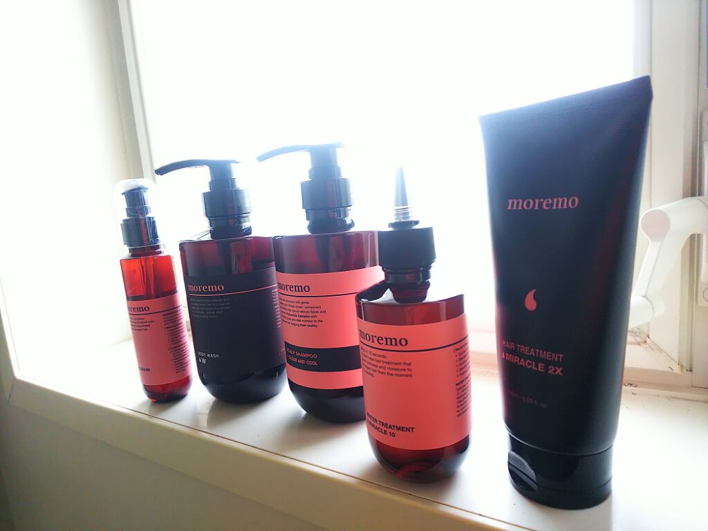 ウォータートリートメントミラクル10/moremo/洗い流すヘアトリートメントを使ったクチコミ(1枚目)