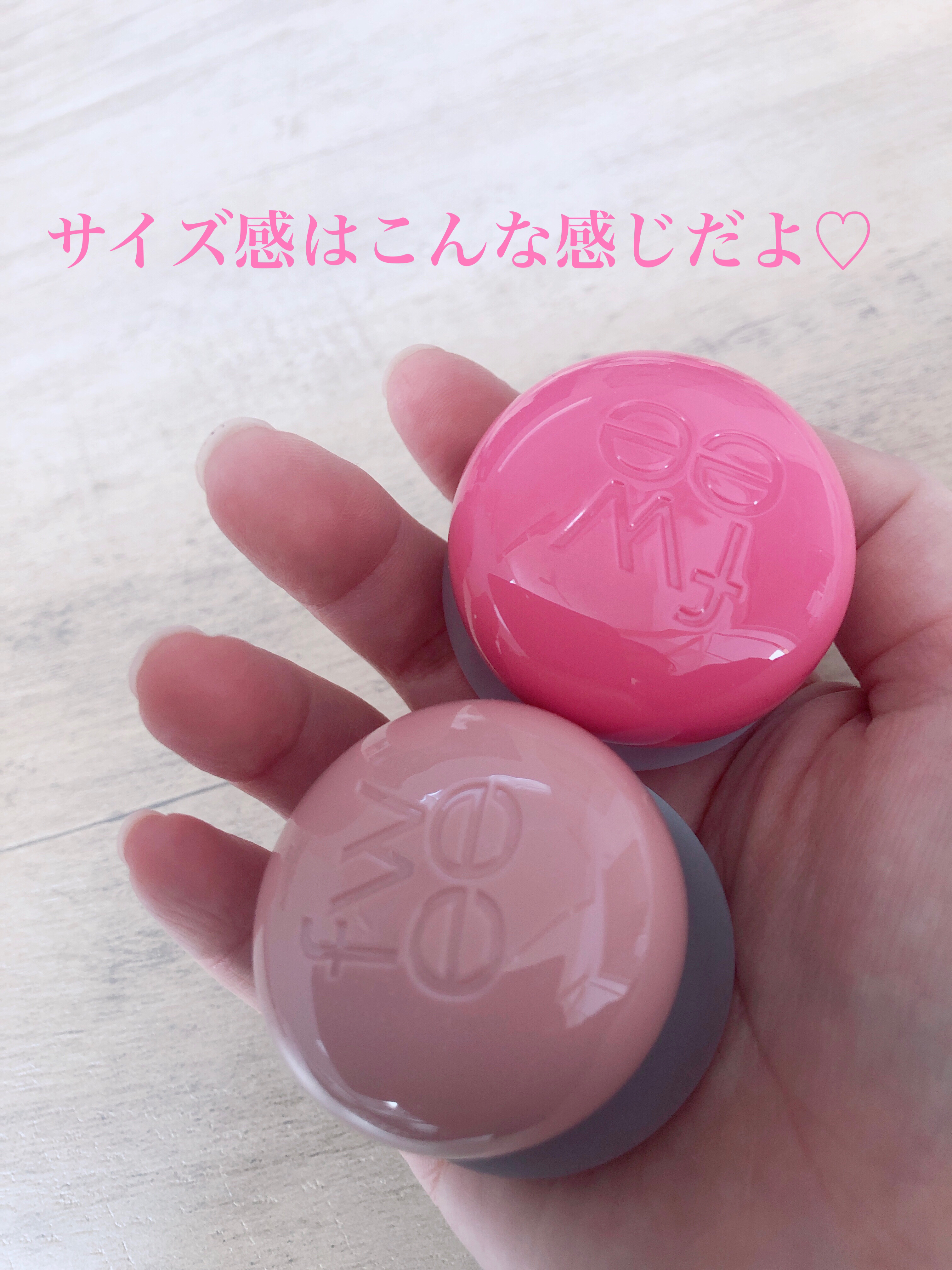 リップアンドチーク ブラーリープリンポット/fwee/口紅を使ったクチコミ（2枚目）