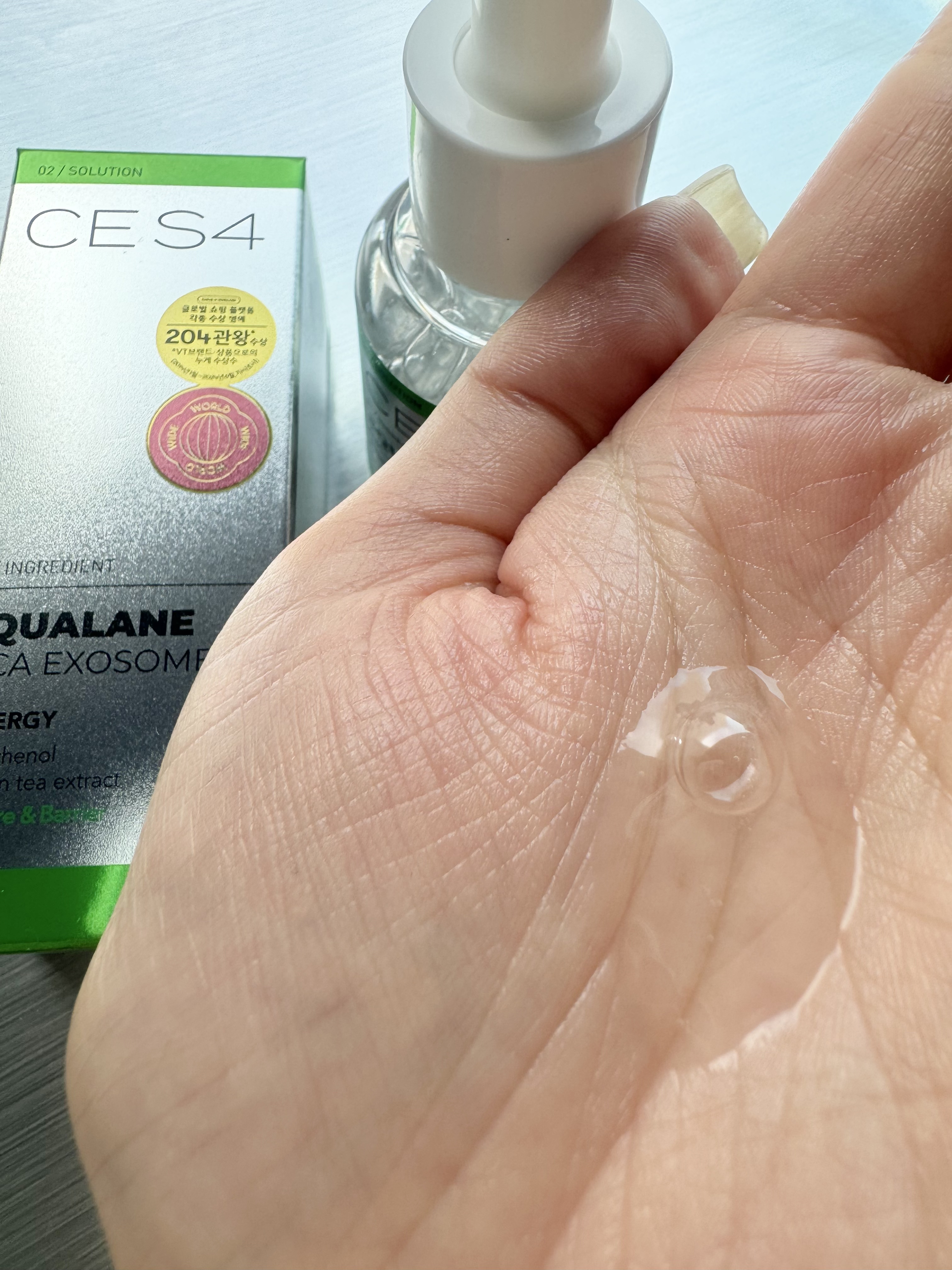 S4モイスチャー アンプル/VT/美容液を使ったクチコミ（2枚目）