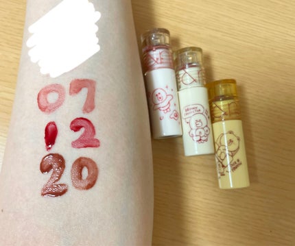 ジューシーラスティングティント/rom&nd/リップティントを使ったクチコミ(8枚目)