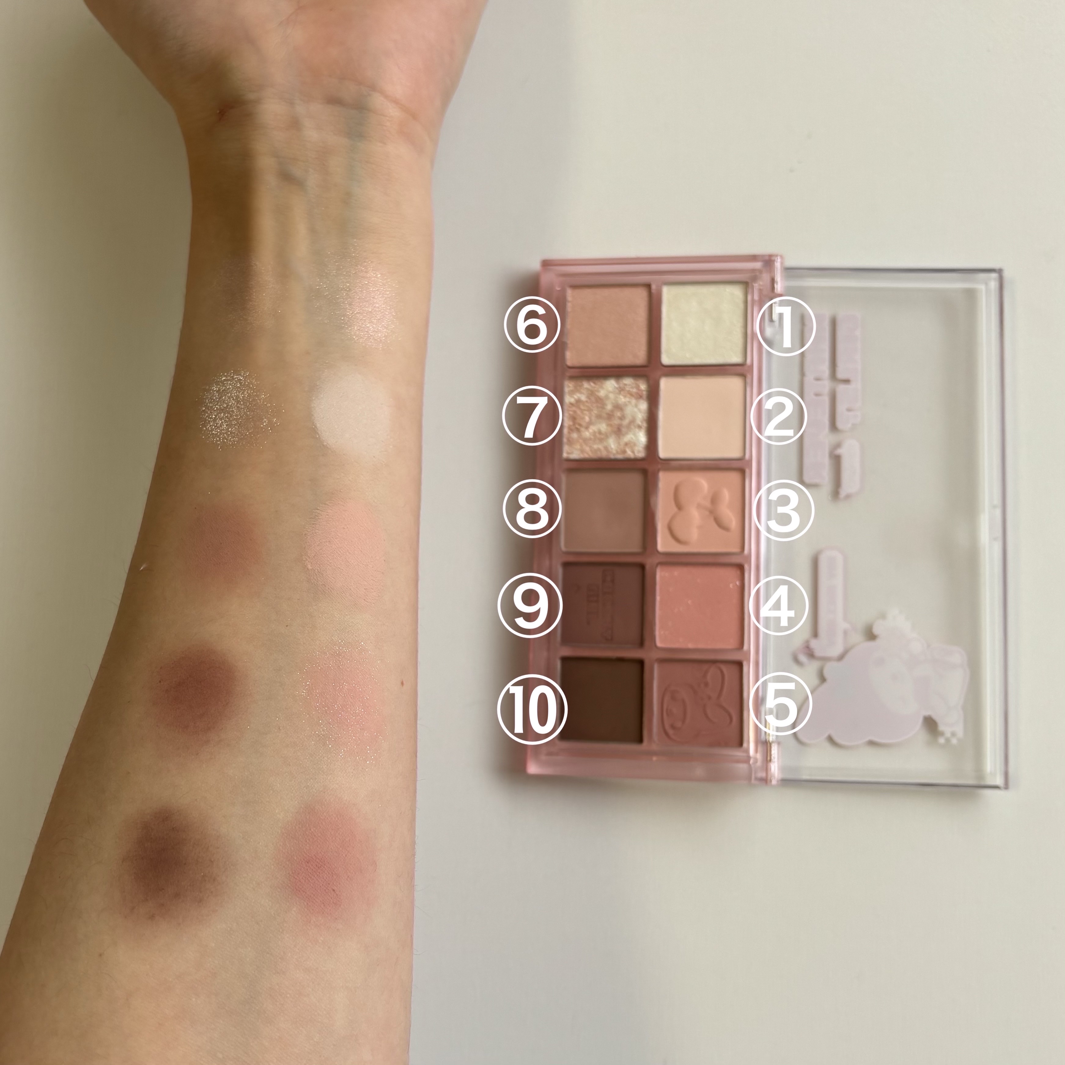 ベターザンパレット/rom&nd/アイシャドウパレットを使ったクチコミ（2枚目）