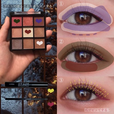 UR GLAM　BLOOMING EYE COLOR PALETTE/U R GLAM/アイシャドウパレットを使ったクチコミ（3枚目）