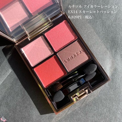 アイカラーレーション/LUNASOL/アイシャドウパレットを使ったクチコミ(2枚目)