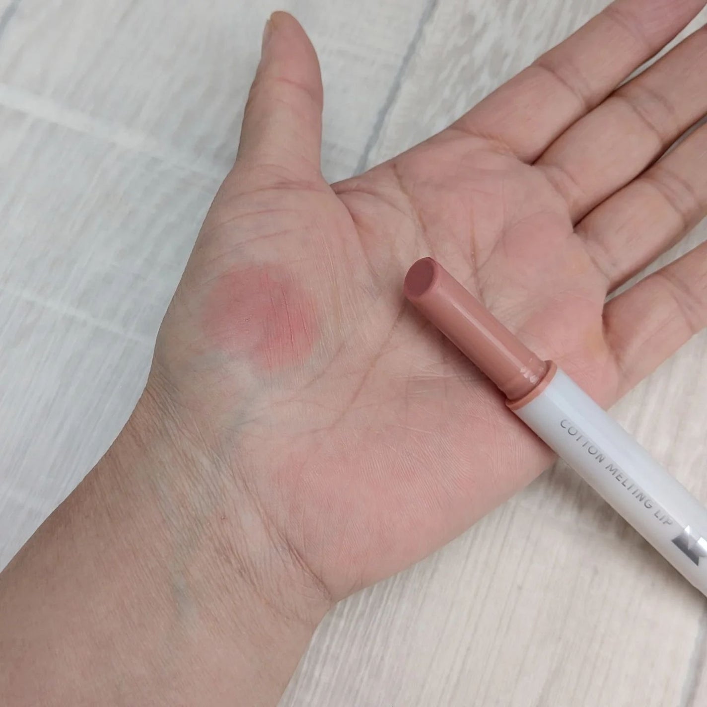 コットンメルティングリップ/ネイチャーリパブリック/口紅を使ったクチコミ(3枚目)