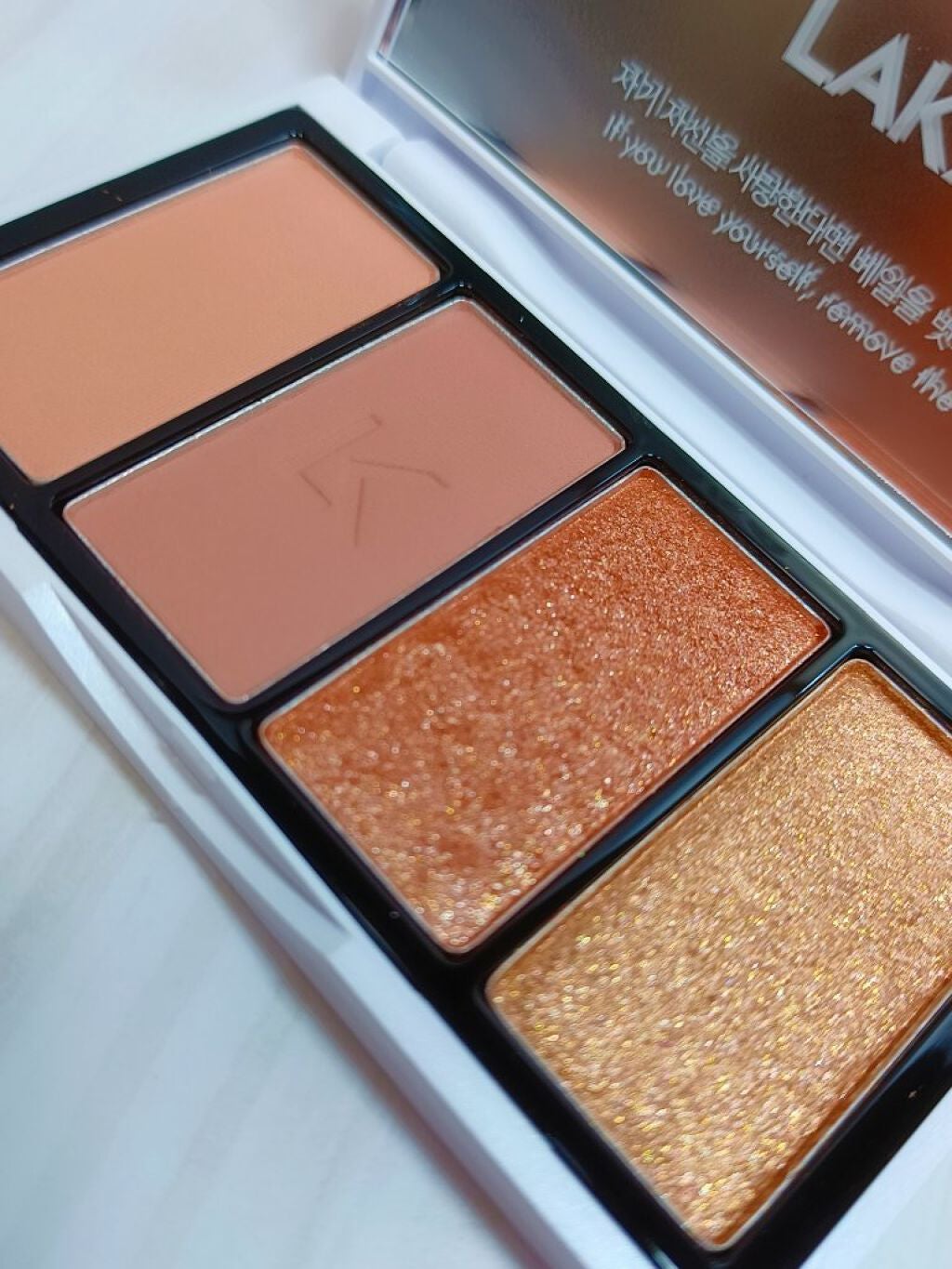 ジャストアイパレット/Laka/アイシャドウパレットを使ったクチコミ(2枚目)