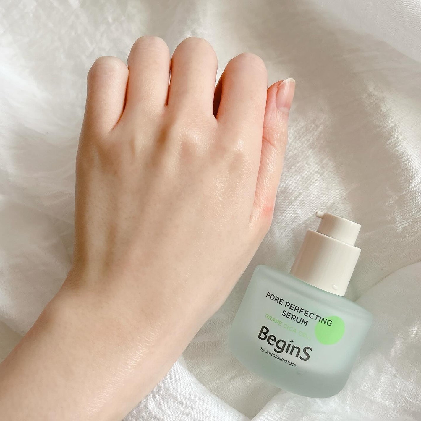 Pore Perfecting Serum/BeginS by JUNGSAEMMOOL/美容液を使ったクチコミ(6枚目)