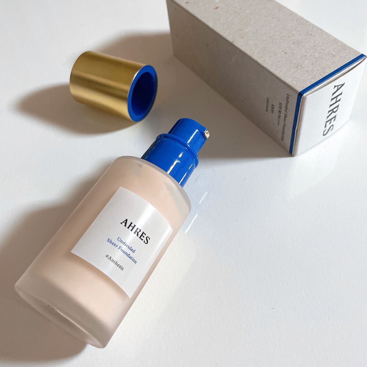 アンディヴァイデッド シアーファンデーション/アーレス/リキッドファンデーションを使ったクチコミ(5枚目)