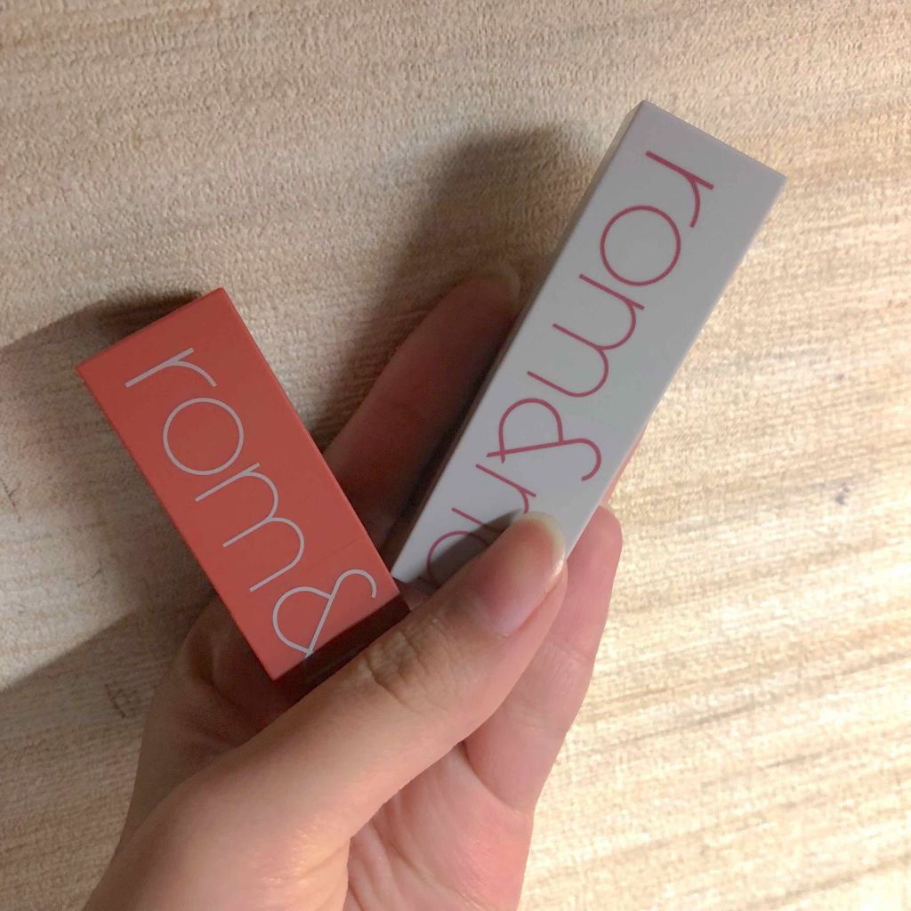 ゼログラムマットリップスティック/rom&nd/口紅を使ったクチコミ(1枚目)