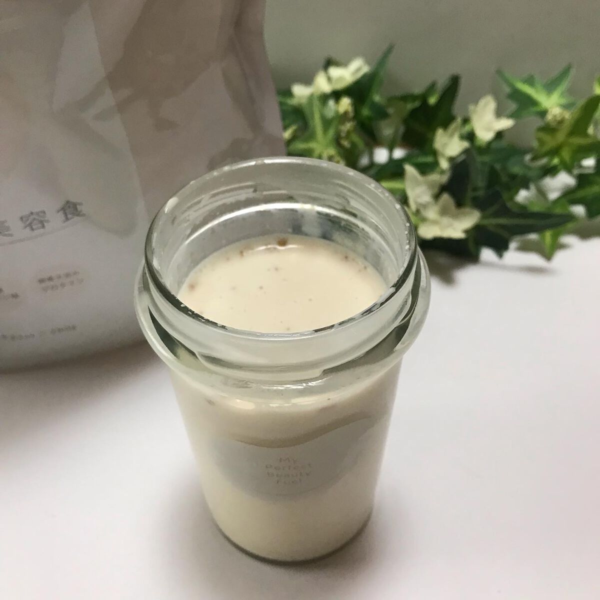 私の完全美容食 黒糖プレーン味 /私の完全美容食/ソイプロテインを使ったクチコミ(4枚目)