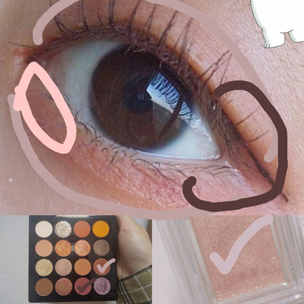 極細 アイライナーR/CEZANNE/リキッドアイライナーを使ったクチコミ（2枚目）