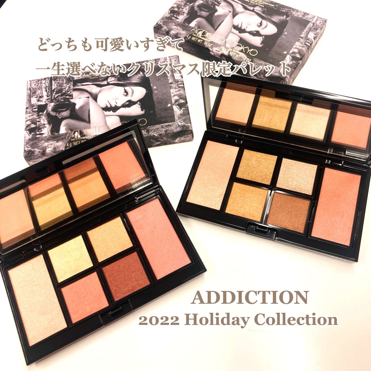 アイ & チーク コンパクトアディクション “ストーリー オブ ライフ”/ADDICTION/アイシャドウパレットを使ったクチコミ(1枚目)