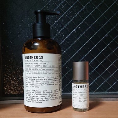 LE LABO パフューミングボディローションのクチコミ「そういえば…
こちら投稿をしていなかったのですが、
最近よく使っている香水とボディローションで.....」（1枚目）