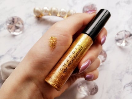 メイクアップカラーバリエーション ラメグリッター/チャコット・コスメティクス/グリッターを使ったクチコミ(2枚目)