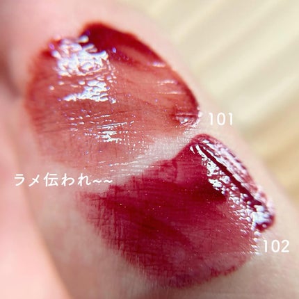 Melty flower lip tint/haomii/口紅を使ったクチコミ(4枚目)