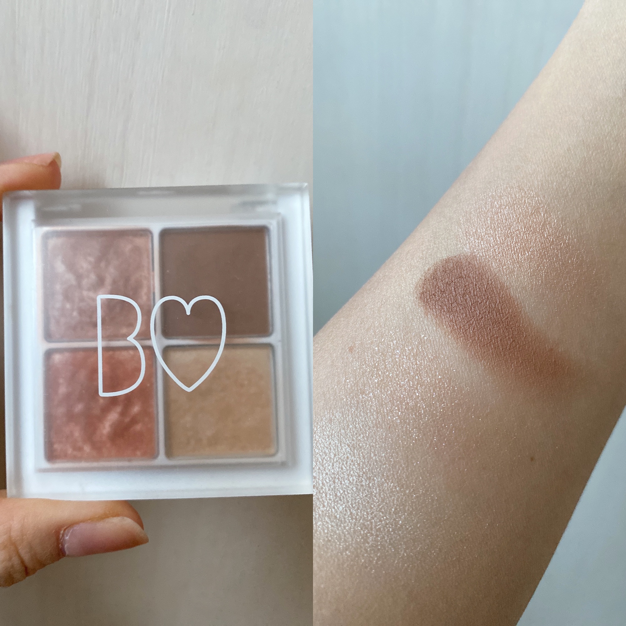 THE アイパレR/b idol/アイシャドウパレットを使ったクチコミ（2枚目）