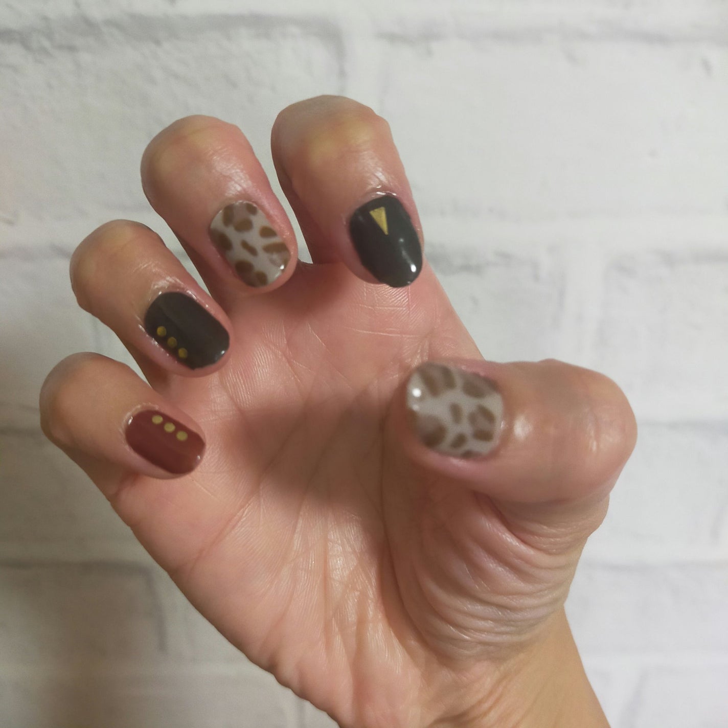 ジェルネイルシール/キャンドゥ/ネイルシールを使ったクチコミ(4枚目)