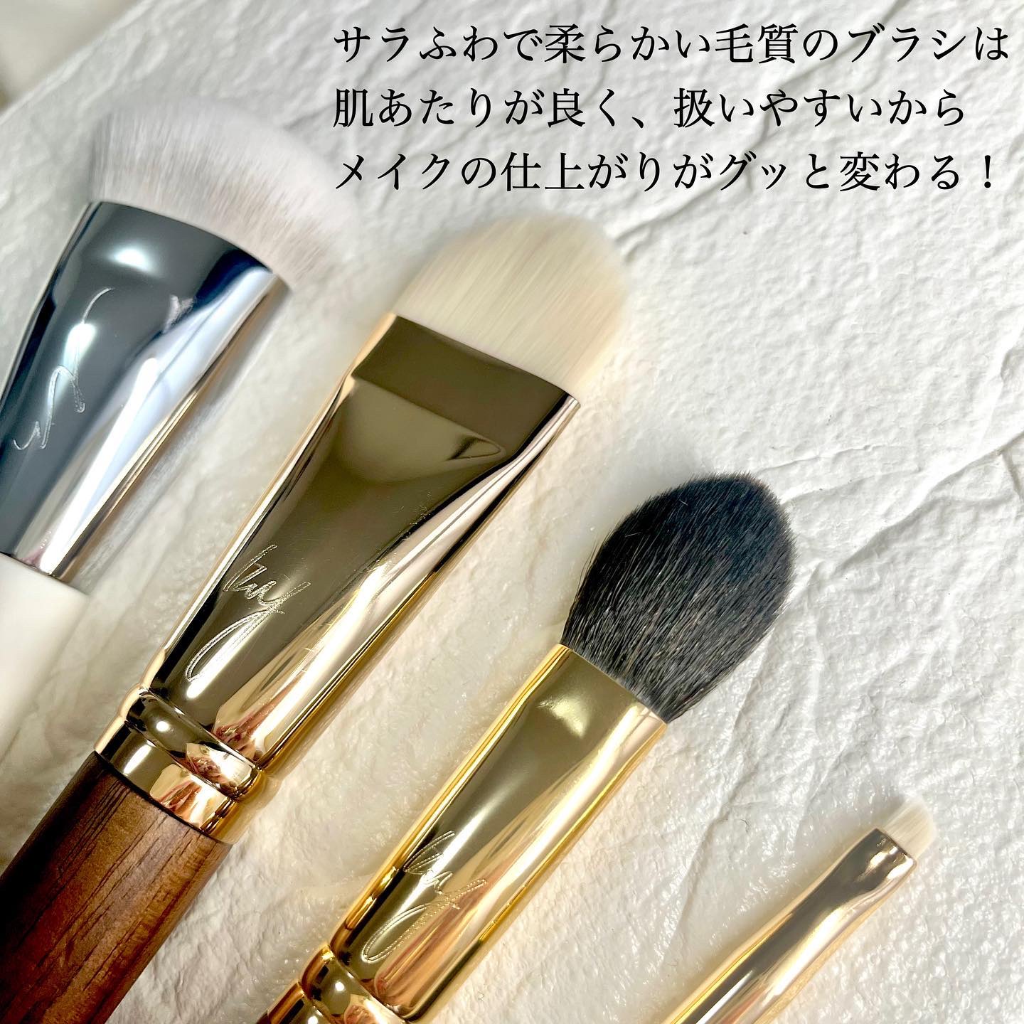 【販売特注】HAKUHODO 限定 キラキラ ゴールド ブラシ セット 新品 未使用 コフレ/メイクアップセット