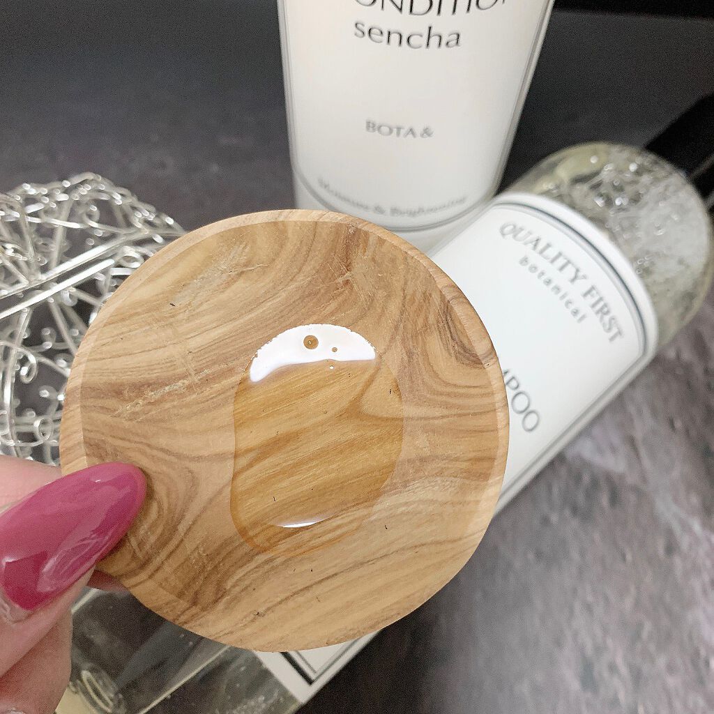 ボタアンド ザ シャンプー <sencha>/クオリティファースト/市販シャンプーを使ったクチコミ（2枚目）