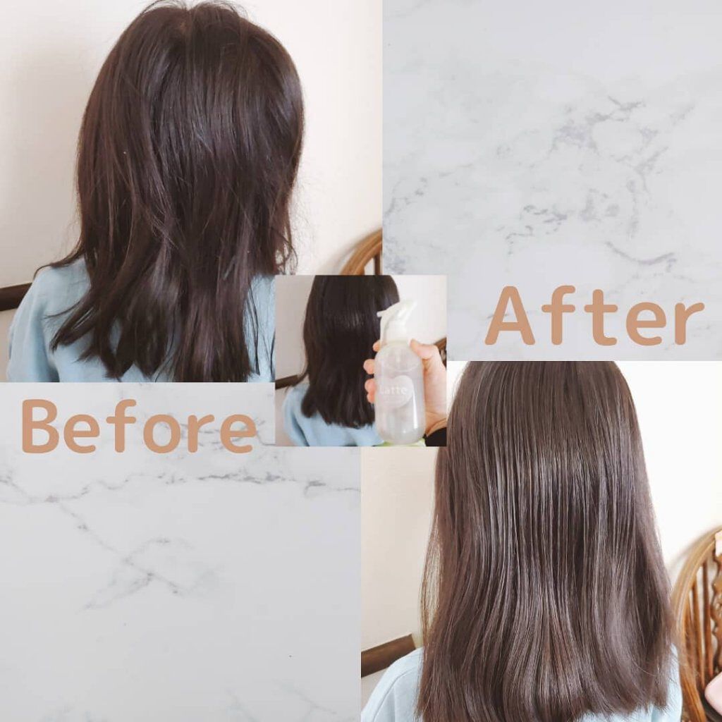 マー&ミー ウォーター/マー＆ミー　ラッテ/プレスタイリング・寝ぐせ直しを使ったクチコミ（2枚目）