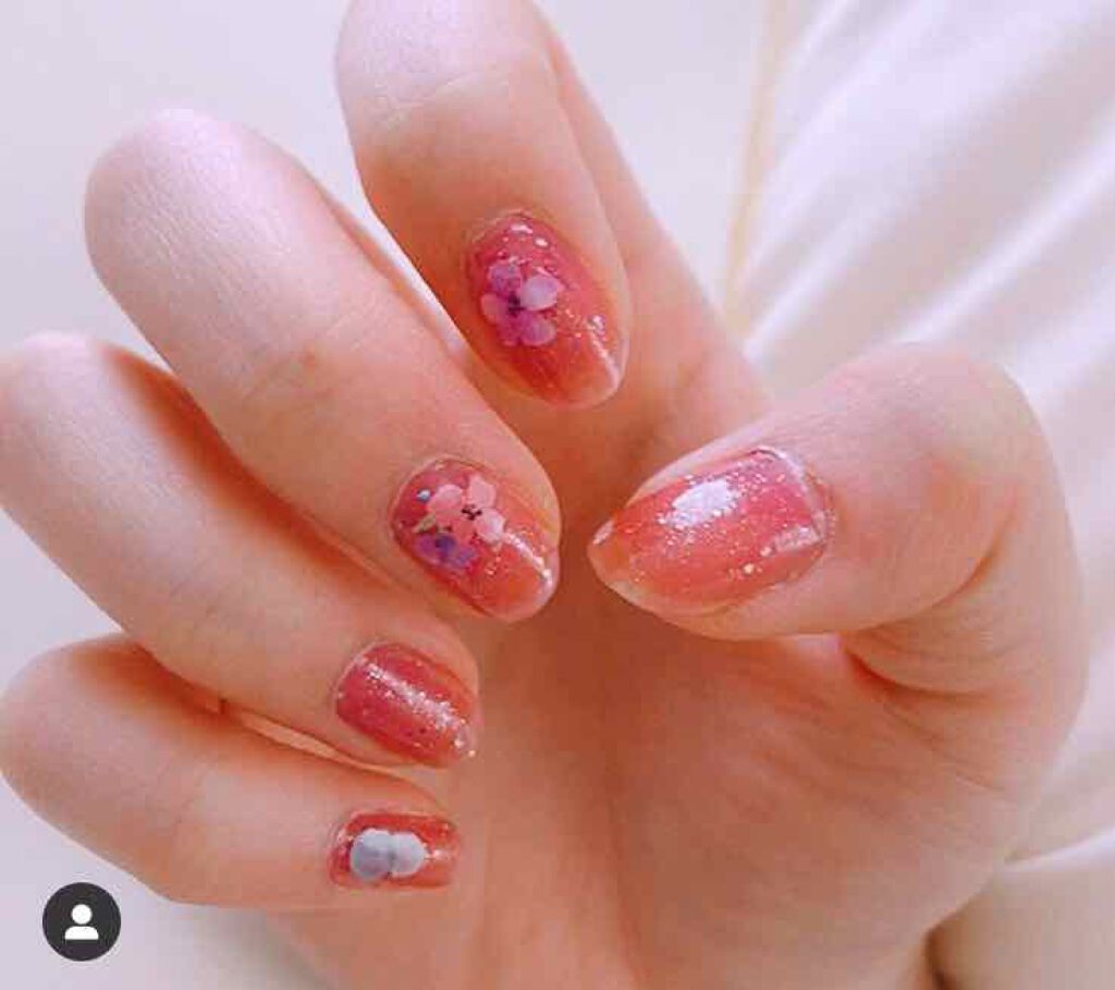 #春恋ネイル,#セルフネイル,#百均ネイルのネイルデザイン